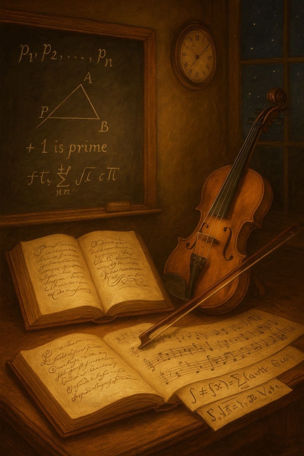 The Silent Music of Truth: On the Beauty of Mathematical Proofs, Music, and Poetry